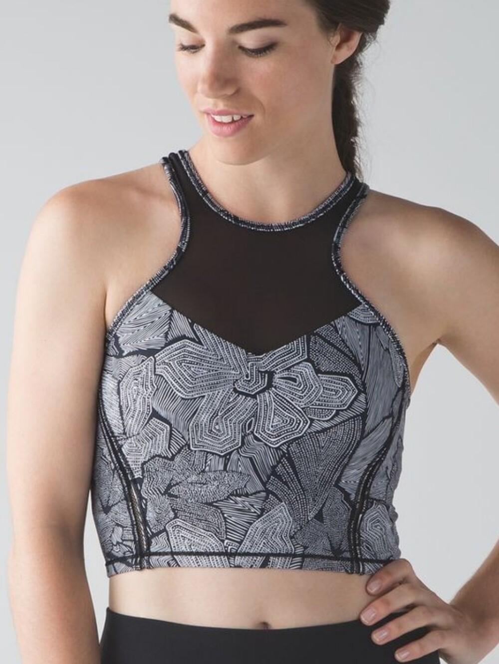lululemon Get It On Bra Top In Mini Dottie Tribe